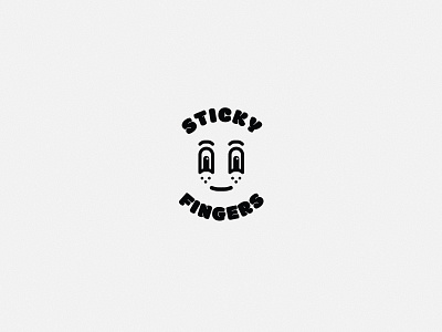 Logo Design for Sticky Fingers brand brand design brand identity branding branding design design logo logo design logodesign logos