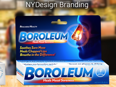 Boroleum Rebranding branding design package design