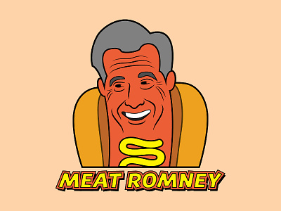 Meat Romney hot dog hot dogs meat mitt mitt romney mustard romney