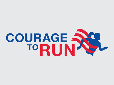 Courage To Run Logo 5k courage logo politics race running women