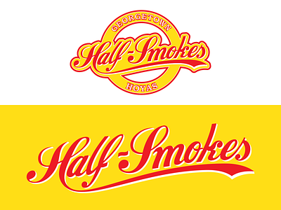 Georgetown Half-Smokes Roundel/Wordmark