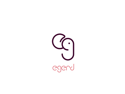 Egerd brand book brand design branding design flat logo logo design minimal visual identity