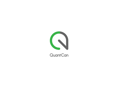 QuantCan brand design branding design flat icon logo logo design minimal