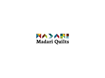 Madari Quilts brand design branding design flat logo logo design minimal package package design visual identity