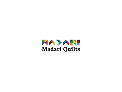 Madari Quilts brand design branding design flat logo logo design minimal package package design visual identity