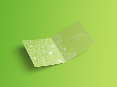 Avatech branding card card design design flat minimal new year card stationery stationery design