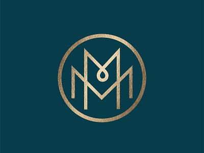 Maggie McGill Photography Secondary Logo branding logo print vector