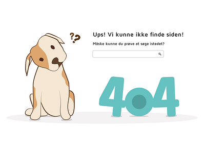 404 illustration for pet food store 404 animal dog illustration pet