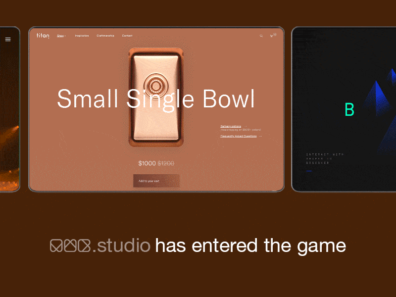 mwb.studio entered the game 🚀 logo portfolio studio web design website