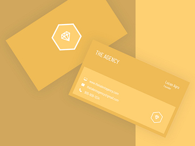 Agency Business Card Design