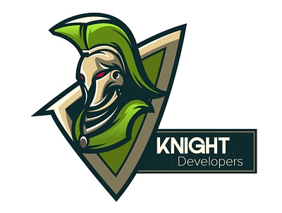 Knight Devs Esport Logo branding design developers esport esportlogo knight logo uidesign vector xd