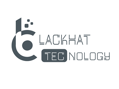 Blackhat Technology app development b letter blackhat blackhattechnology bt design icon logo logo alphabet typography ui xd