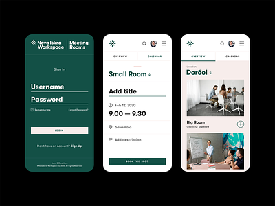Meeting Rooms — Booking app [Mobile]
