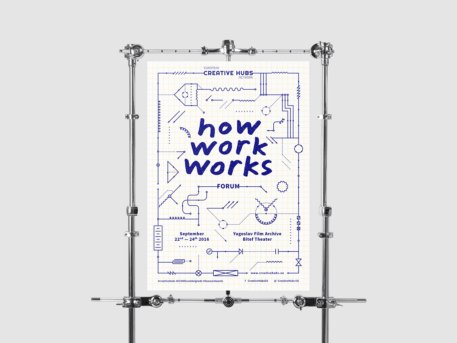 How Work Works — Poster by Olga Vajagić on Dribbble