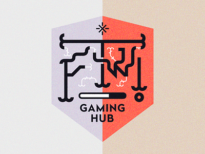 FTW! Gaming Hub design flat for the win ftw gaming gaming logo hub logo vector