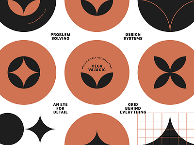 Personal logo / Draft 01 balance design detail eye geometric grid identity logo process symbols symetry system vector