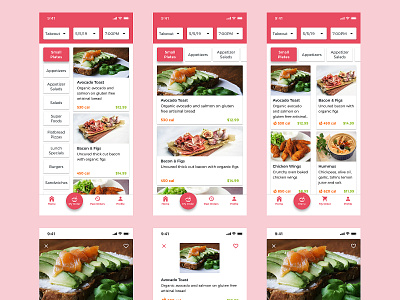 Food Order App UX/UI app application concept design food food app ios mobile app mobile ui product design ui ui design user experience user inteface ux