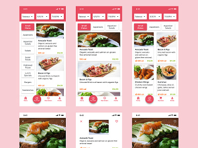 Food Order App UX/UI