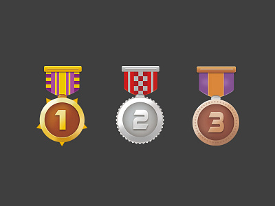 medal badge gold