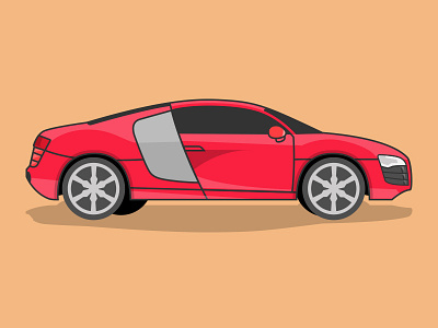 Audi R8 car one hundred project vehicle