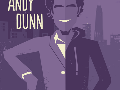 SpreeConf Andy Dunn Poster andy dunn city film movie poster populaire retro spree spree commerce spreeconf sticker mule texture vintage