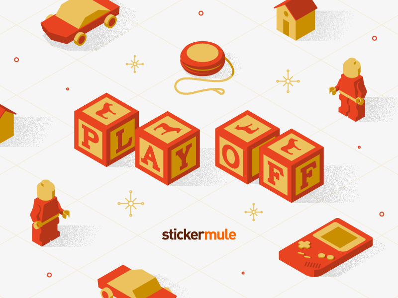 Holiday Playoff! Design Your Favorite Toy as a Kid hanukkah christmas holiday toys rebound playoff contest stickers sticker mule
