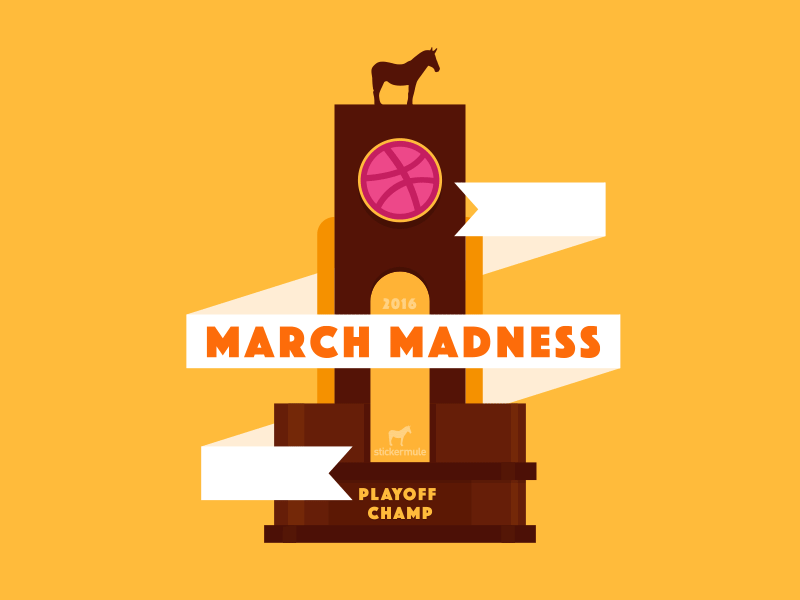 Playoff! March Madness Stickers