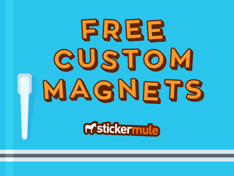 Free Custom Magnets for Everyone on Dribbble