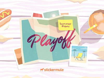 Playoff! Summer Plans Sticker Design Contest