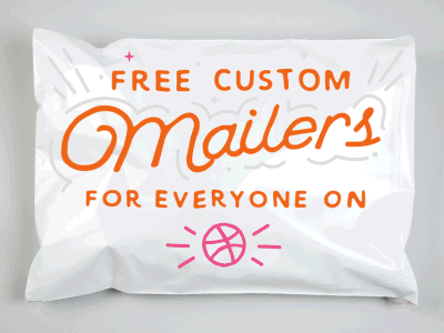Free Custom Mailers Giveaway giveaway lettering mailers sticker mule stop motion