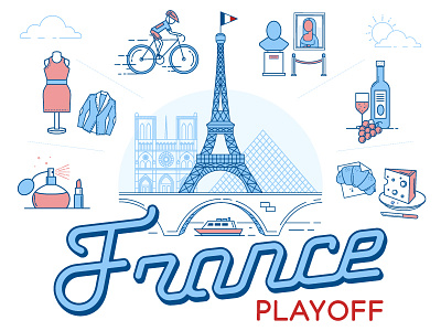 Playoff! France Sticker Design Contest contest france playoff rebound sticker mule stickers