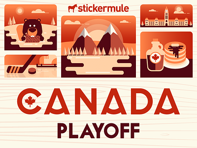 Playoff! Canada sticker design contest