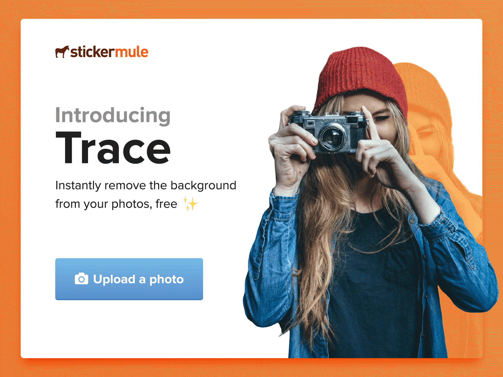 Introducing Trace ✨ background design tool sticker mule trace