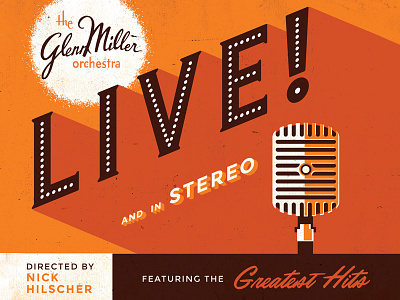 Glenn Miller Live album art