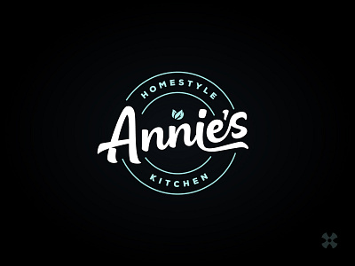 Annie's branding design logo ohhsayy