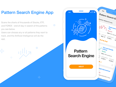 iPhone App - Trading Pattern Search