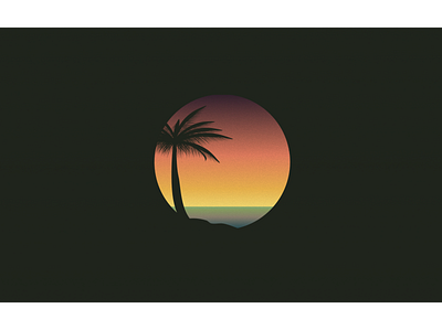 #3 illustration inkscape sunset