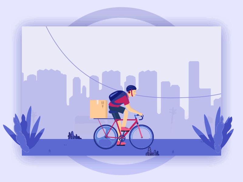 Hello, Dribbble! ae after effects after effects animation animated animation animation 2d bicycle debut dribbble drone first shot flat gif illustration invite sf ui ux vector