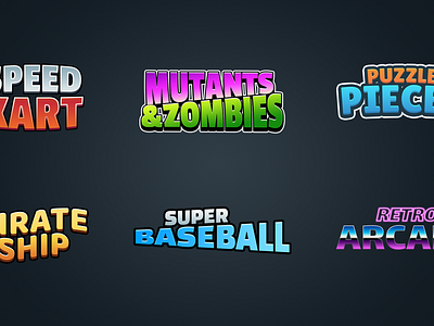 Game Logo Templates 1