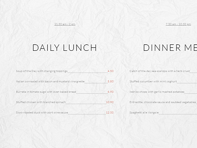 8b Easy Website Builder | Restaurant Menu Template!