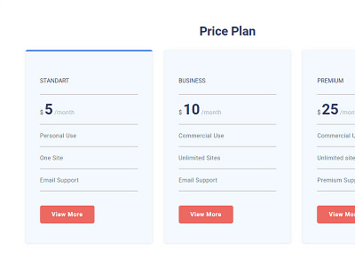 8b Easy Website Builder | Pricing Table Template!