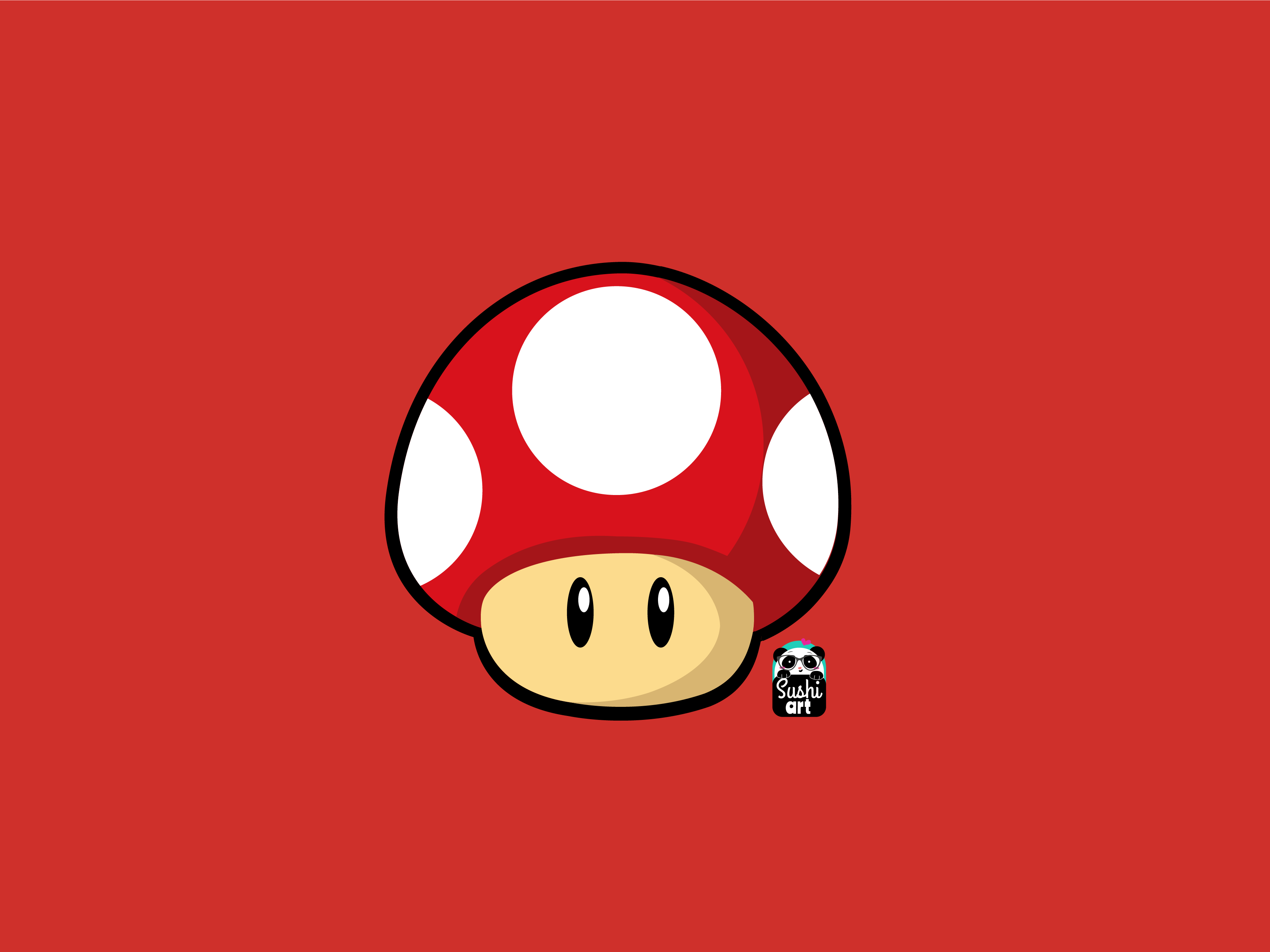 mario 1up mushroom wallpaper