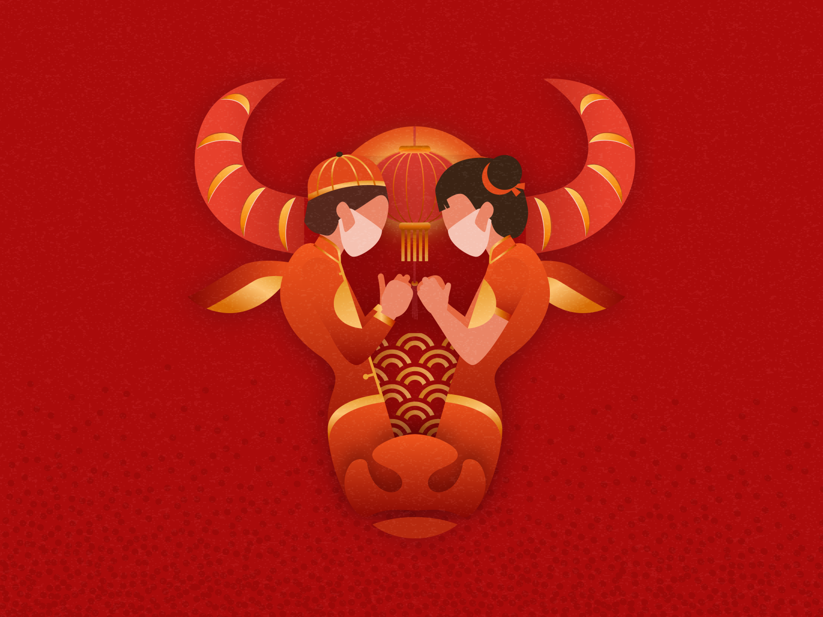 Year of Metal Ox in Pandemic Era by Fakhri Aristo on Dribbble