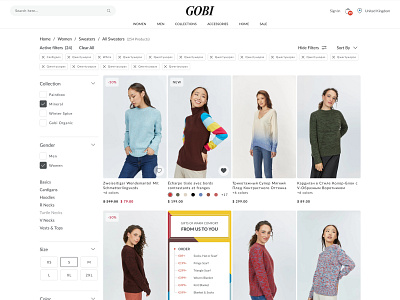 Fashion Store UI brand cashmere cashmere for all clothing concept ecommerce estore fashion fashion design men paintbox shopping ui uidesign ux uxdesign webdesign women