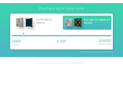 Product view Page design for Cavli Wireless