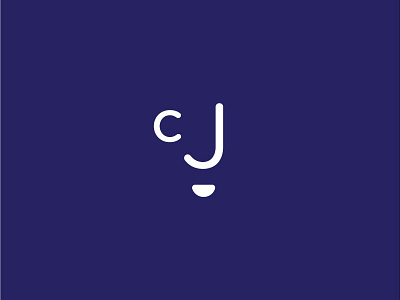 CJ character design flat font graphic design logo type typography