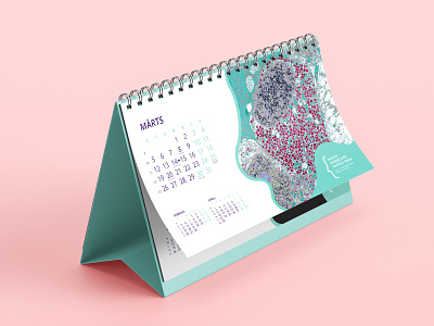 Desk Calendar for A Dental Clinic