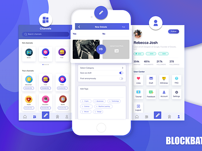 Blockbate DApp app debate