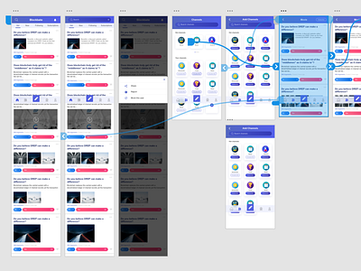 Debatting APP Blockbate prototype app design prototypes