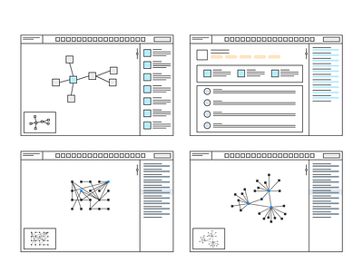 Big Data Analysis Tool Wireframes big data data analysis data analytics data visulization information architecture layout wireframe design wireframes